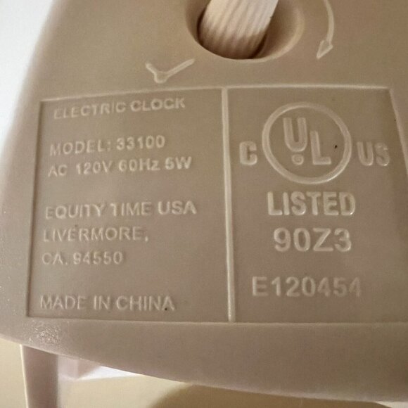 Equity by La Crosse 33100 Electric Silent Analog Alarm Clock - White - Picture 4 of 16